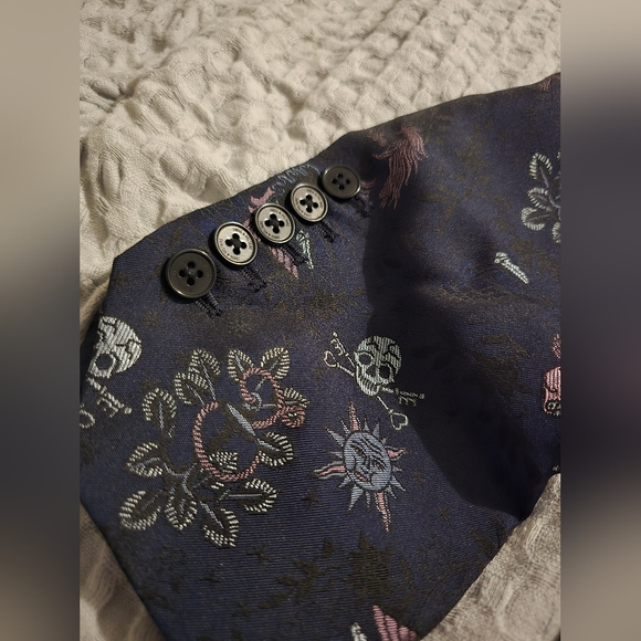 Zadig & Voltaire Victor Tattoo Print Blazer - Picture 7 of 12